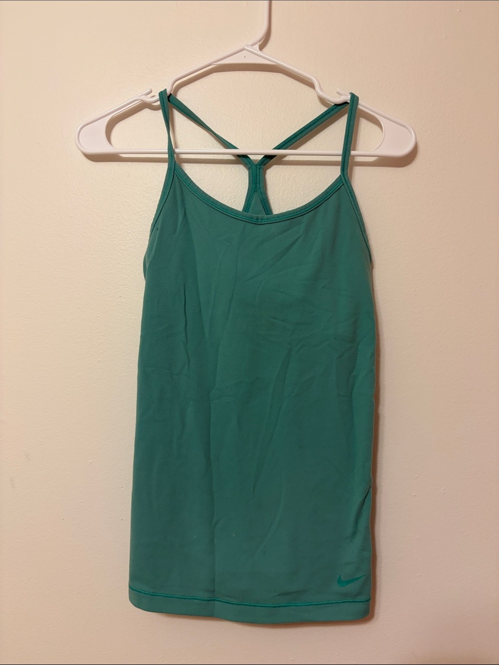 NIKE Teal Green Razorback Workout 🏋️ Tank Top